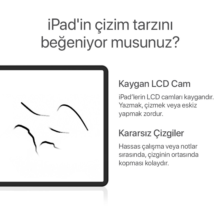 Sview Kağıt Dokulu Ekran Koruyucu