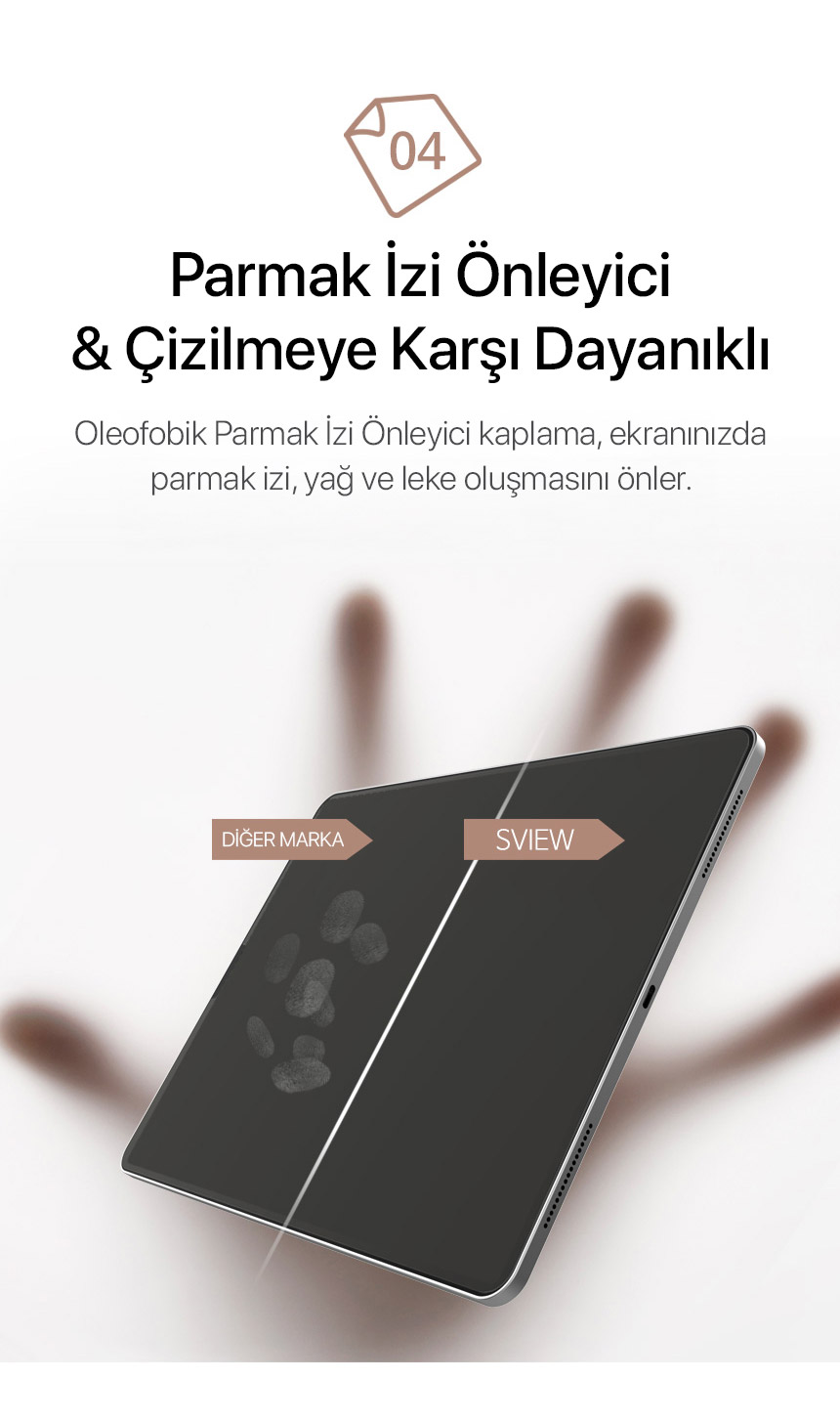 Sview Kağıt Dokulu Ekran Koruyucu