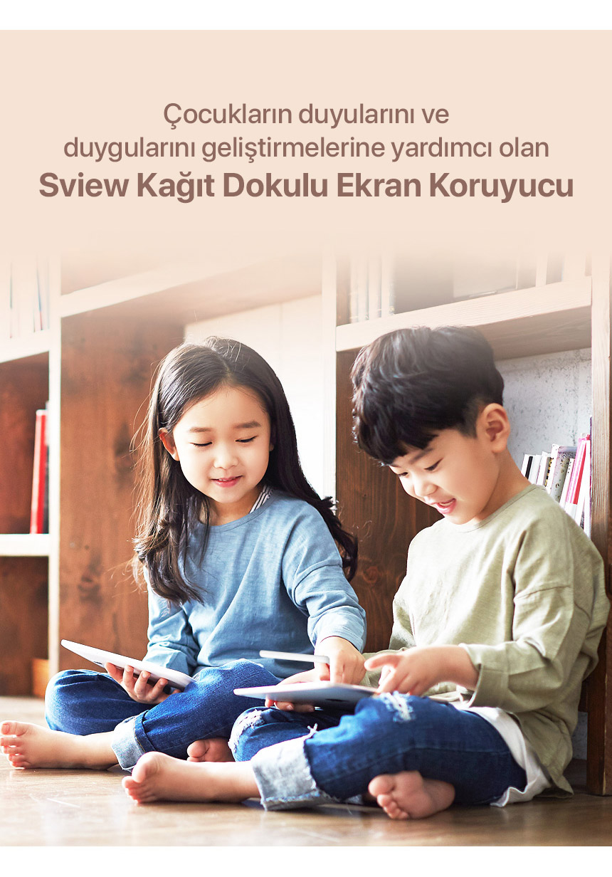 Sview Kağıt Dokulu Ekran Koruyucu