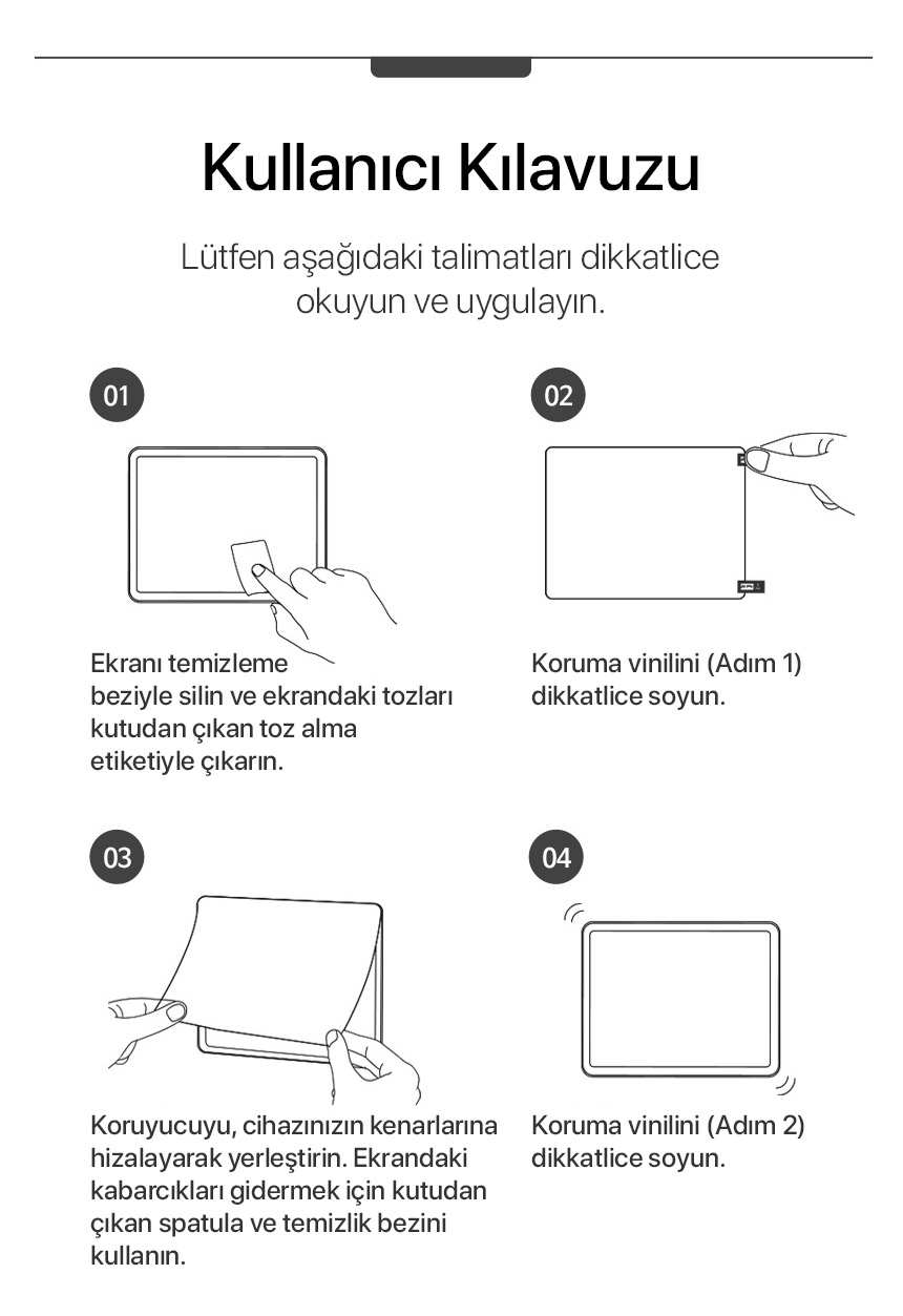 Sview Kağıt Dokulu Ekran Koruyucu